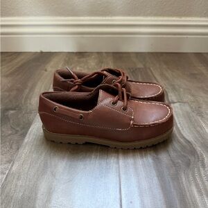 The Children's Place Brown Boys Dress Boat Shoes